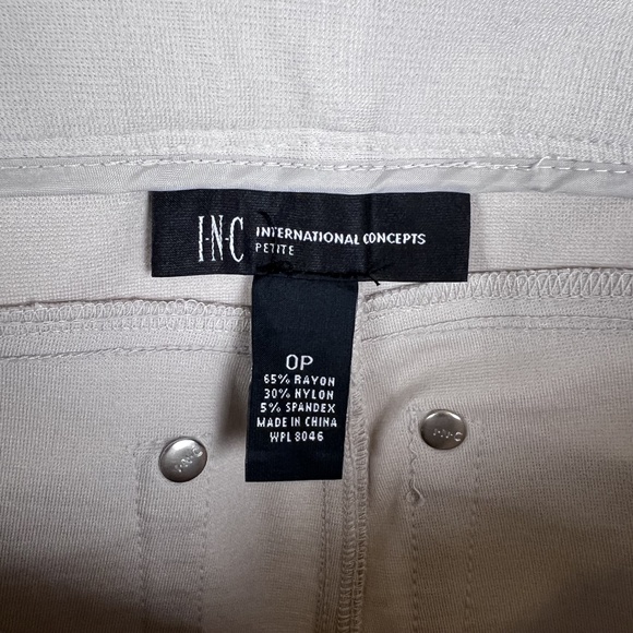 SOLD ON THREDUP - INC, Knit Pants, Skinny, Tan, Petite 0, NWOT - Picture 12 of 13